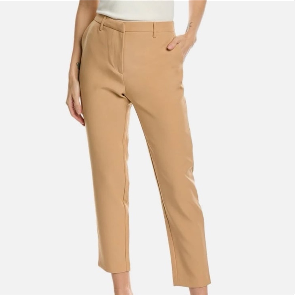 Walter Baker Tan and Black Cropped Women's Pants